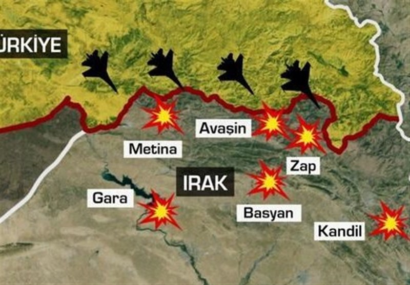 آغاز عملیات زمینی ترکیه در شمال عراق