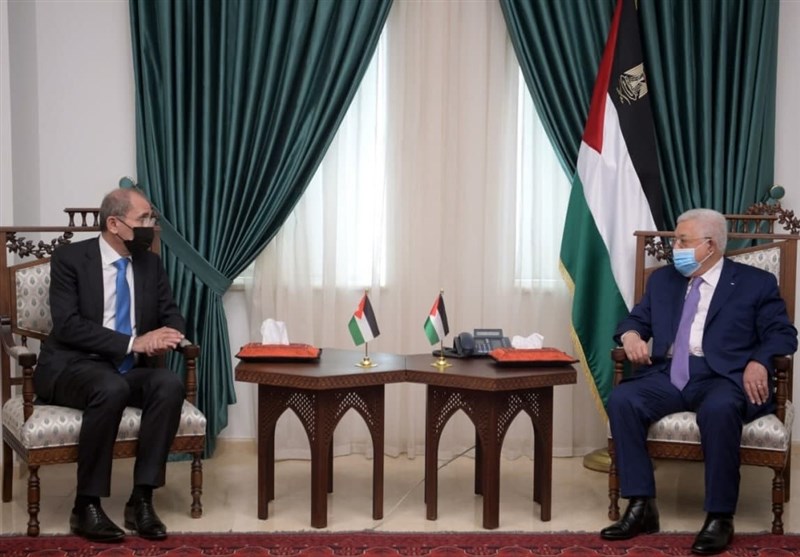 دیدار وزیر خارجه اردن با ابومازن در رام‌الله