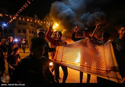 تظاهرات غزه در همبستگی با مردم قدس