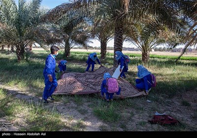 تدریس معلمین در روستاهای محروم شادگان