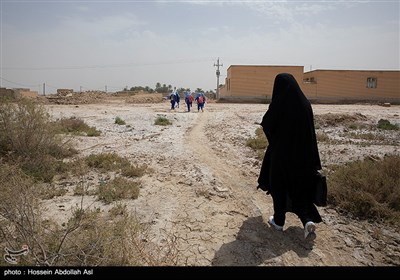 تدریس معلمین در روستاهای محروم شادگان