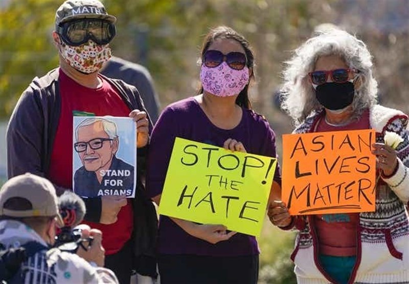Protester Decry Anti-Asian Hate Crimes in NYC following Attack on Elderly Man (+Video)
