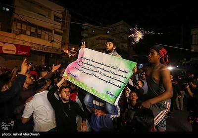 مظاهرات فی غزة تضامناً مع أهالی القدس