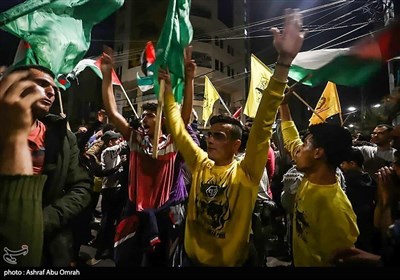 مظاهرات فی غزة تضامناً مع أهالی القدس