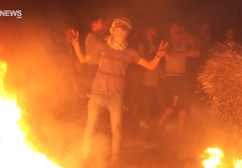 تظاهرات خودجوش جوانان فلسطینی در غزه در حمایت از قدس/گزارش میدانی