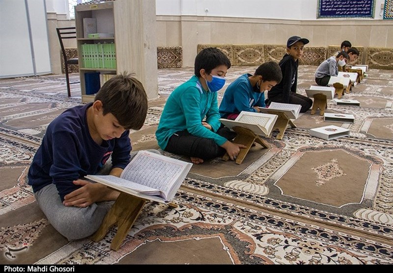 برگزاری جلسات ختم قرآن در پردیسان قم به روایت تصویر‌