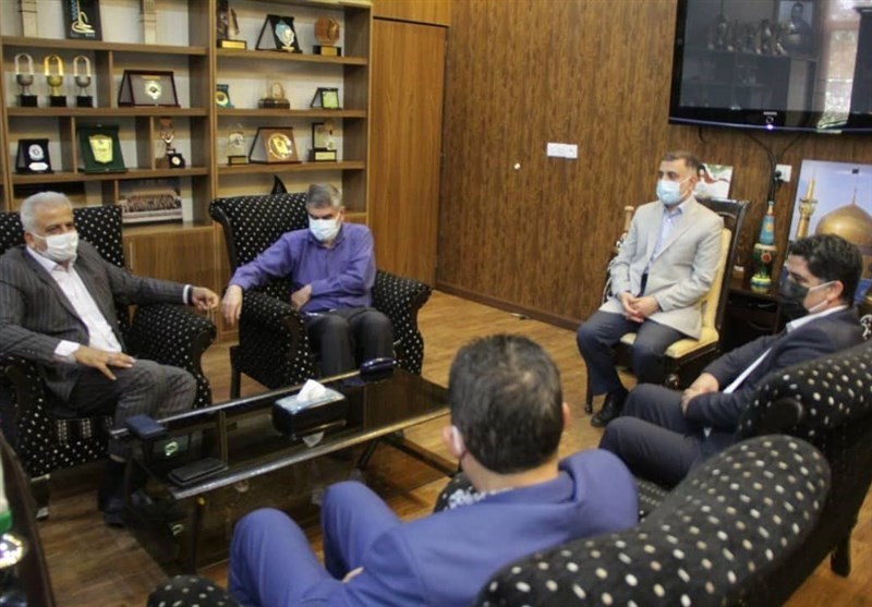دیدار مدیرکل ورزش و جوانان تهران با سرپرست فدراسیون ورزش‌های زورخانه ای و کشتی پهلوانی