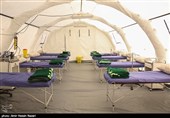 راه‌اندازی بیمارستان صحرایی 180 تختخوابی ارتش در خوی
