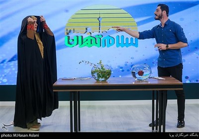 محمدشعبان پور رودخانی طنزپرداز در برنامه «سلام تهران» کاری از شبکه پنج سیما