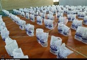 قرارگاه جهادی شهید محسن جعفری 600 بسته معیشتی بین نیازمندان شرق شیراز توزیع می‌کند