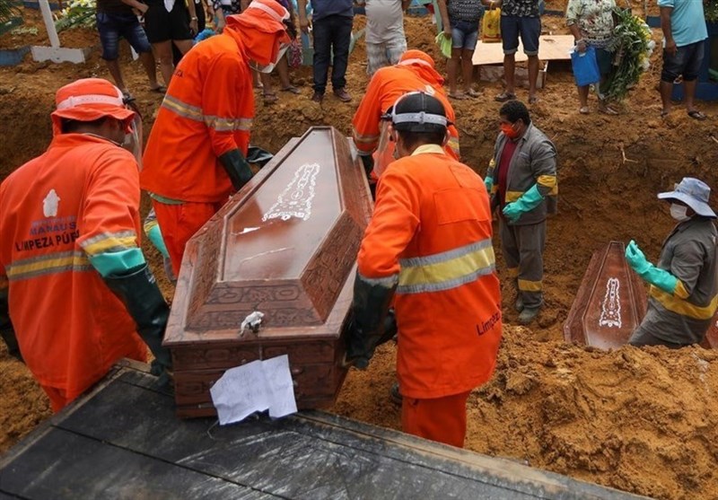 تلفات کرونا در برزیل به بیش از 524 هزار نفر رسید