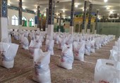 1150 بسته غذایی از محل موقوفات بین نیازمندان خراسان جنوبی توزیع شد