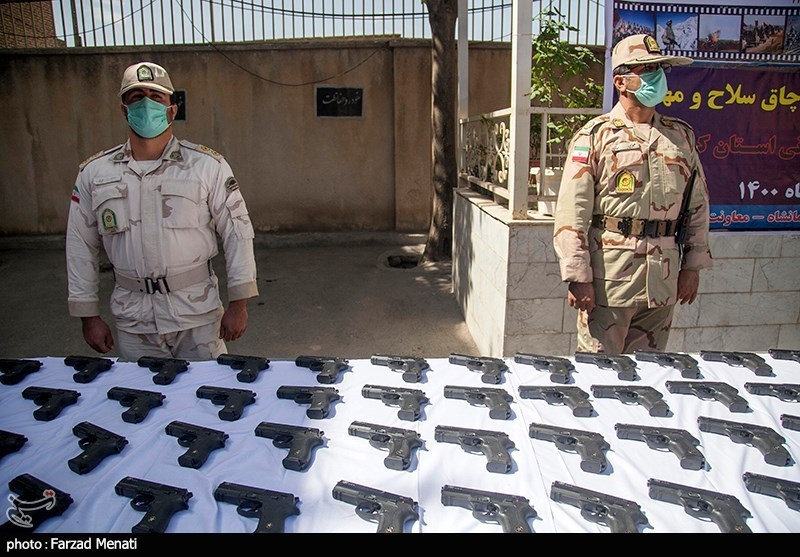 کشف 81 قبضه اسلحه در کرمانشاه/43 متهم دستگیر و تحویل مراجع قضایی شدند‌