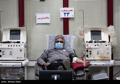 اهدای خون در شب قدر - اصفهان