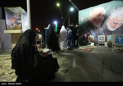 مراسم احیای شب بیست و یکم ماه رمضان در گلزار شهدای اصفهان