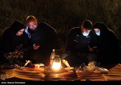 مراسم احیای شب بیست ویکم ماه رمضان در کهف الشهدای تهران