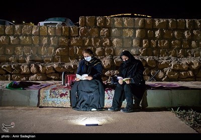 مراسم احیای شب بیست و سوم ماه رمضان در شیراز