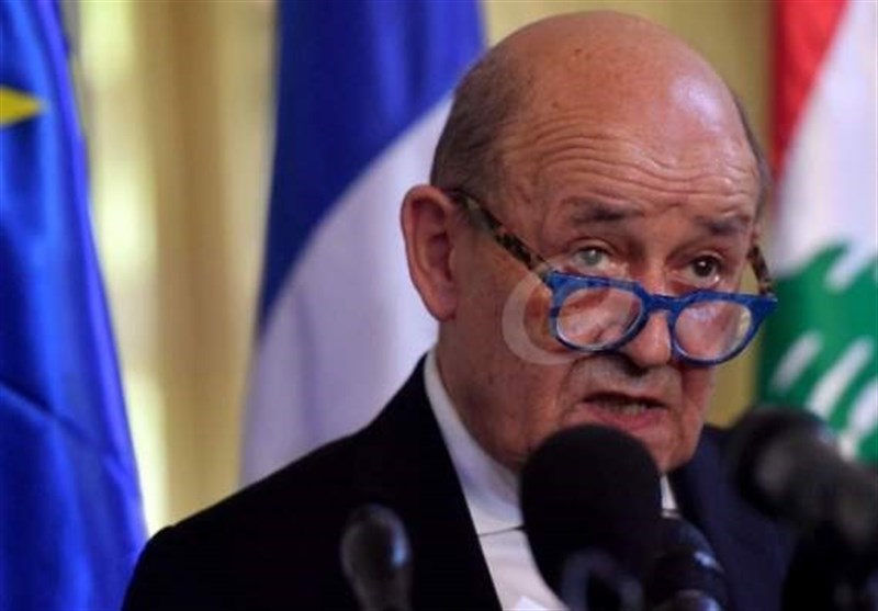 لبنان| دیدار وزیر خارجه فرانسه با میشل عون