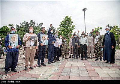 مراسم روز جهانی قدس در کرمانشاه 