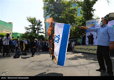 مراسم روز جهانی قدس -میدان فلسطین
