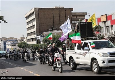 بمناسبة یوم القدس العالمی..مراسم رمزیة فی ساحة الثورة بالعاصمة طهران