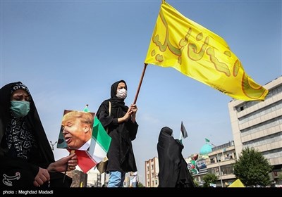 بمناسبة یوم القدس العالمی..مراسم رمزیة فی ساحة الثورة بالعاصمة طهران