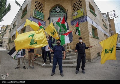 راهپیمایی خودرویی روز جهانی قدس -همدان