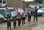 راهپیمایی خودجوش خودرویی در برخی شهرهای استان سمنان برای حمایت از فلسطین برگزار شد