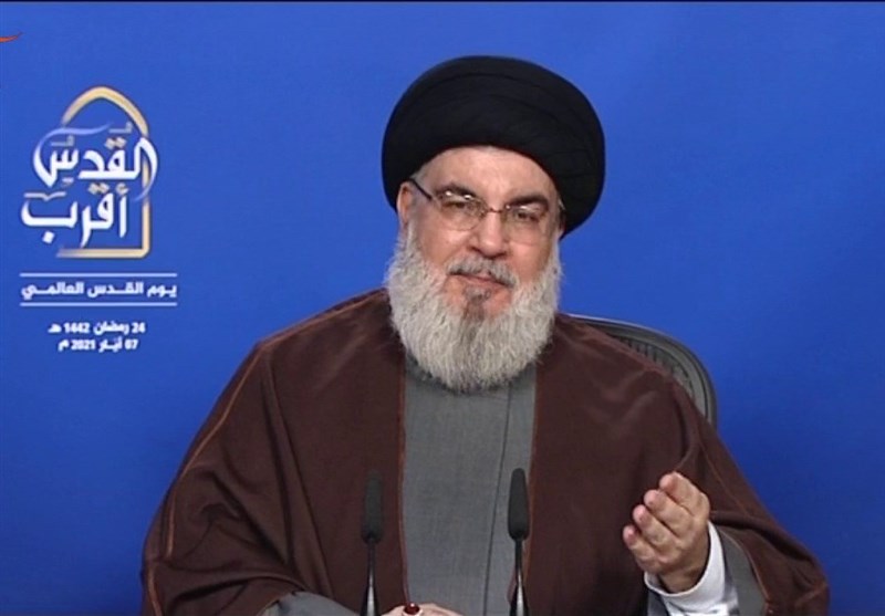 Hezbollah Chief Lauds Palestinians’ Resistance, Rejection of Israeli Occupation