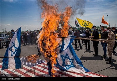 مراسم یوم القدس فی ساحة الحریة بالعاصمة طهران