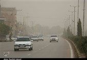 وضعیت هوا در استان کرمانشاه زرد اعلام شد
