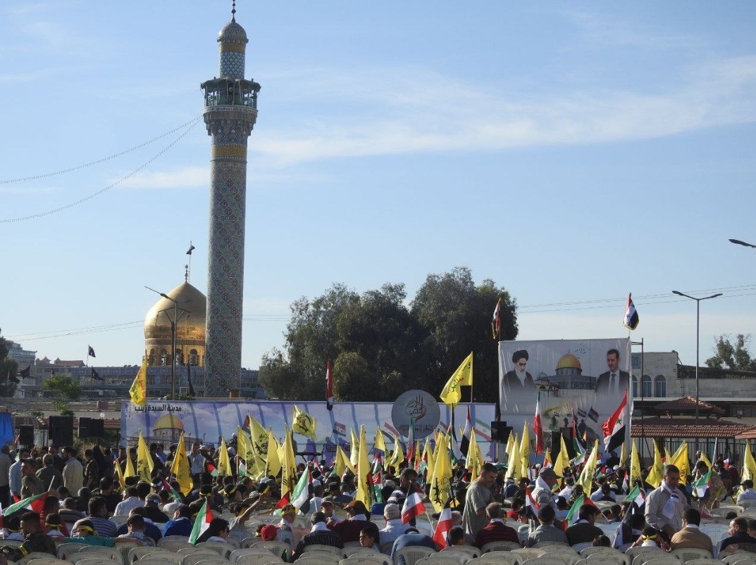 لشکر فاطمیون , مدافعان حرم , راهپیمایی روز قدس , کشور فلسطین , بیت المقدس , جبهه مقاومت اسلامی , 