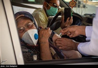 واکسیناسیون خودرویی در پارک کوهستانی دراک شیراز