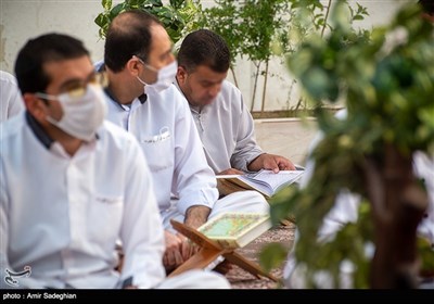 ترتیل خوانی قرآن کریم در زندان مرکزی شیراز