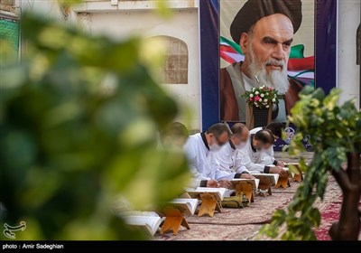 ترتیل خوانی قرآن کریم در زندان مرکزی شیراز