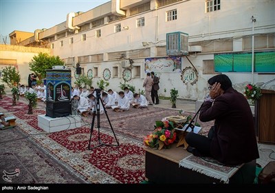 ترتیل خوانی قرآن کریم در زندان مرکزی شیراز