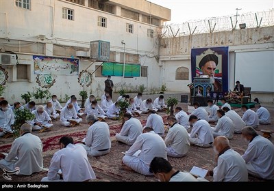 ترتیل خوانی قرآن کریم در زندان مرکزی شیراز