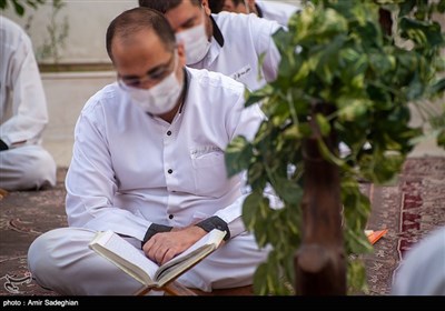 ترتیل خوانی قرآن کریم در زندان مرکزی شیراز