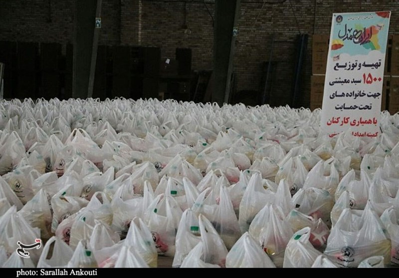 1500 بسته معیشتی کمک مؤمنانه طرح ایران همدل در استان کرمان توزیع شد + تصویر