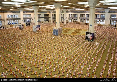 کمک مومنانه یکصد و ده هزار بسته ارزاق به مناسبت عید سعید فطر در قالب پویش مهر رضوی
