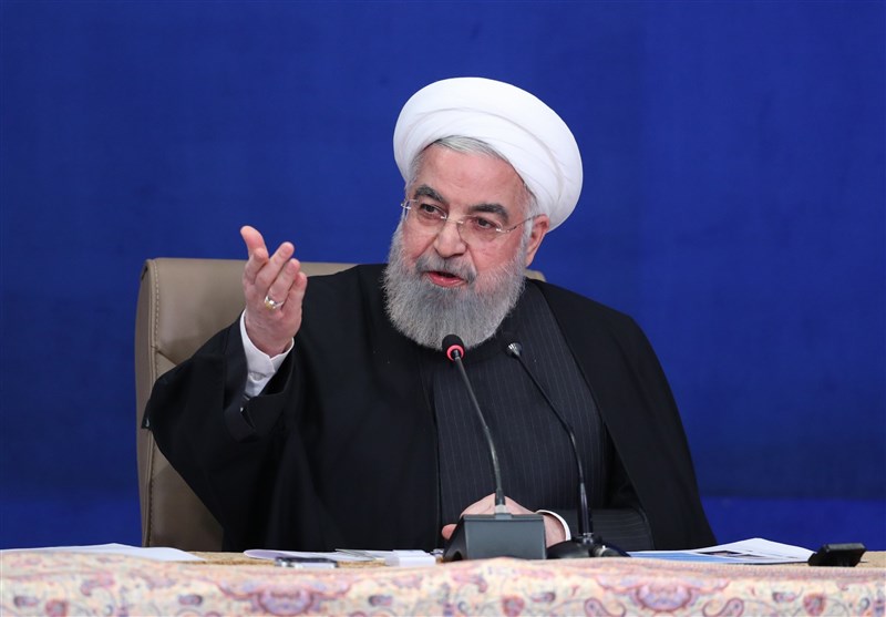 روحانی:هر روز یک قسمت از دیوار تحریم فرو می‌ریزد