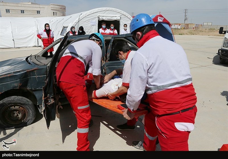 47 تیم عملیاتی هلال احمر استان فارس به 101 حادثه‌دیده امدادرسانی کردند