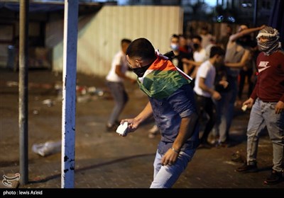 Youths in West Bank Hold Protest in Support of Quds