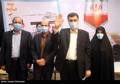  حضور امیر حسین قاضی زاده هاشمی در ستاد انتخابات کشور 