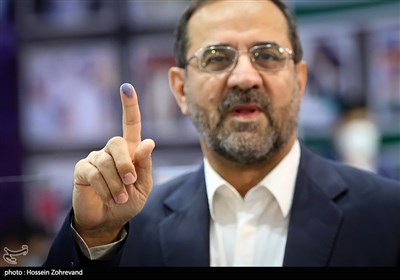  حضور محمد عباسی در ستاد انتخابات کشور 