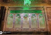 پنجره جدید زیارت در رواق مبارکه "دارالحجه" حرم رضوی رونمایی شد