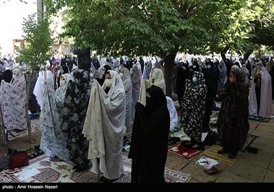 اقامه نماز عید سعید فطر در قزوین 