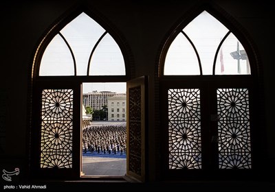 اقامه نماز عید سعید فطر در دانشگاه افسری امام علی (ع)