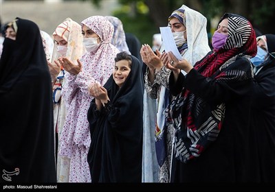 نماز عید فطر در دانشگاه تهران