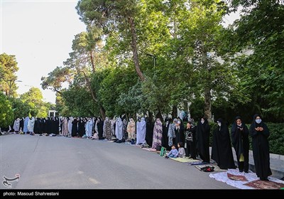 نماز عید فطر در دانشگاه تهران